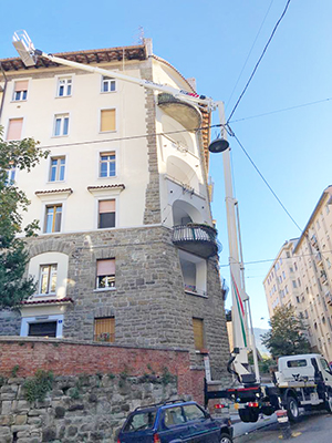 Noleggio autoscala Trieste