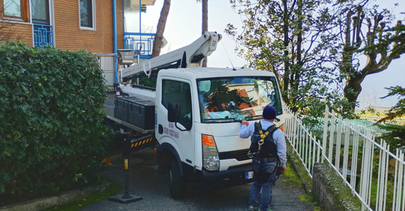 Autoscala lavori in altezza